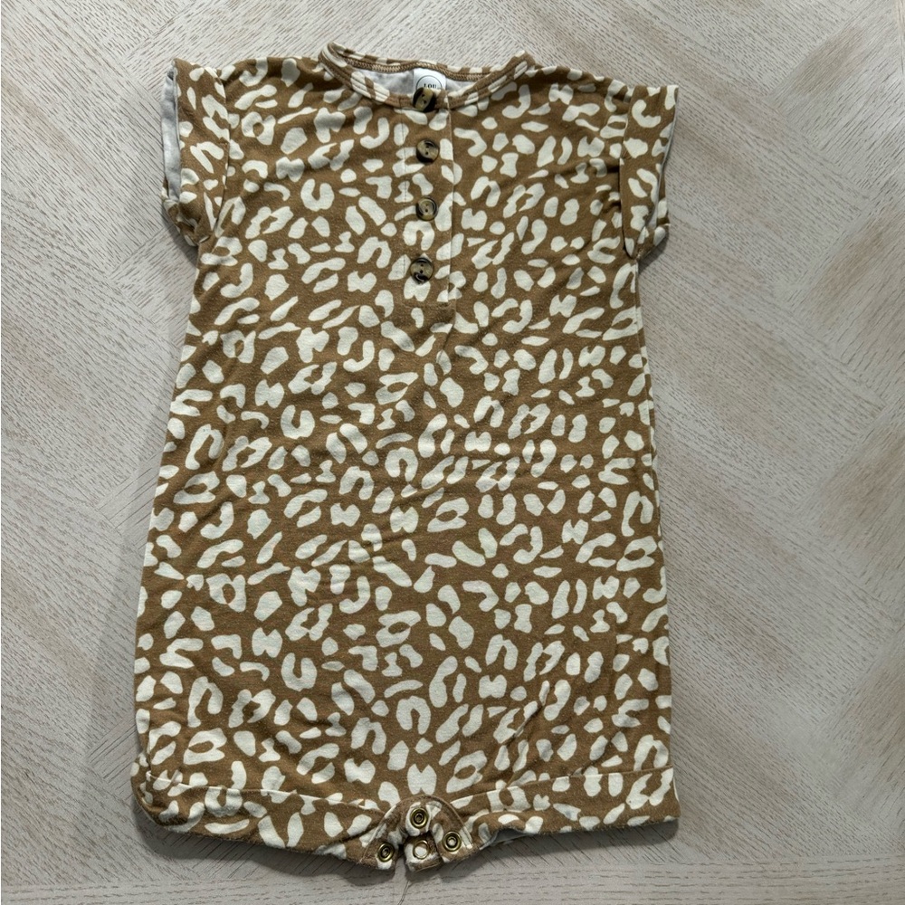 Lou Lou and Co Romper -Coco print